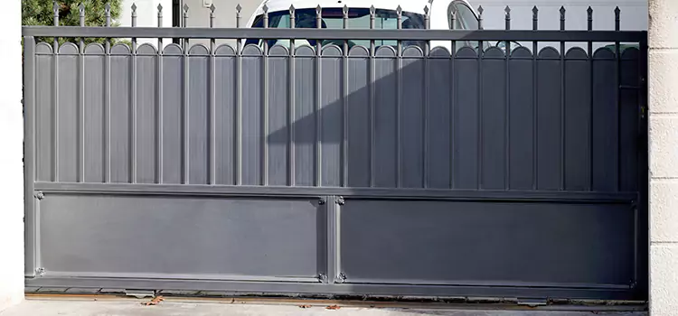 Metal Driveway Gate Installation Edina