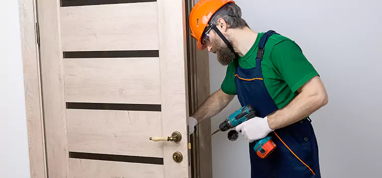 Replace Internal Door Handle with Lock Edina